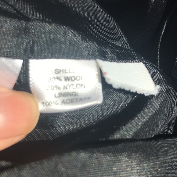 Ann Taylor Loft Grey Pleated Tweed Skirt Size 4P - Picture 4 of 4